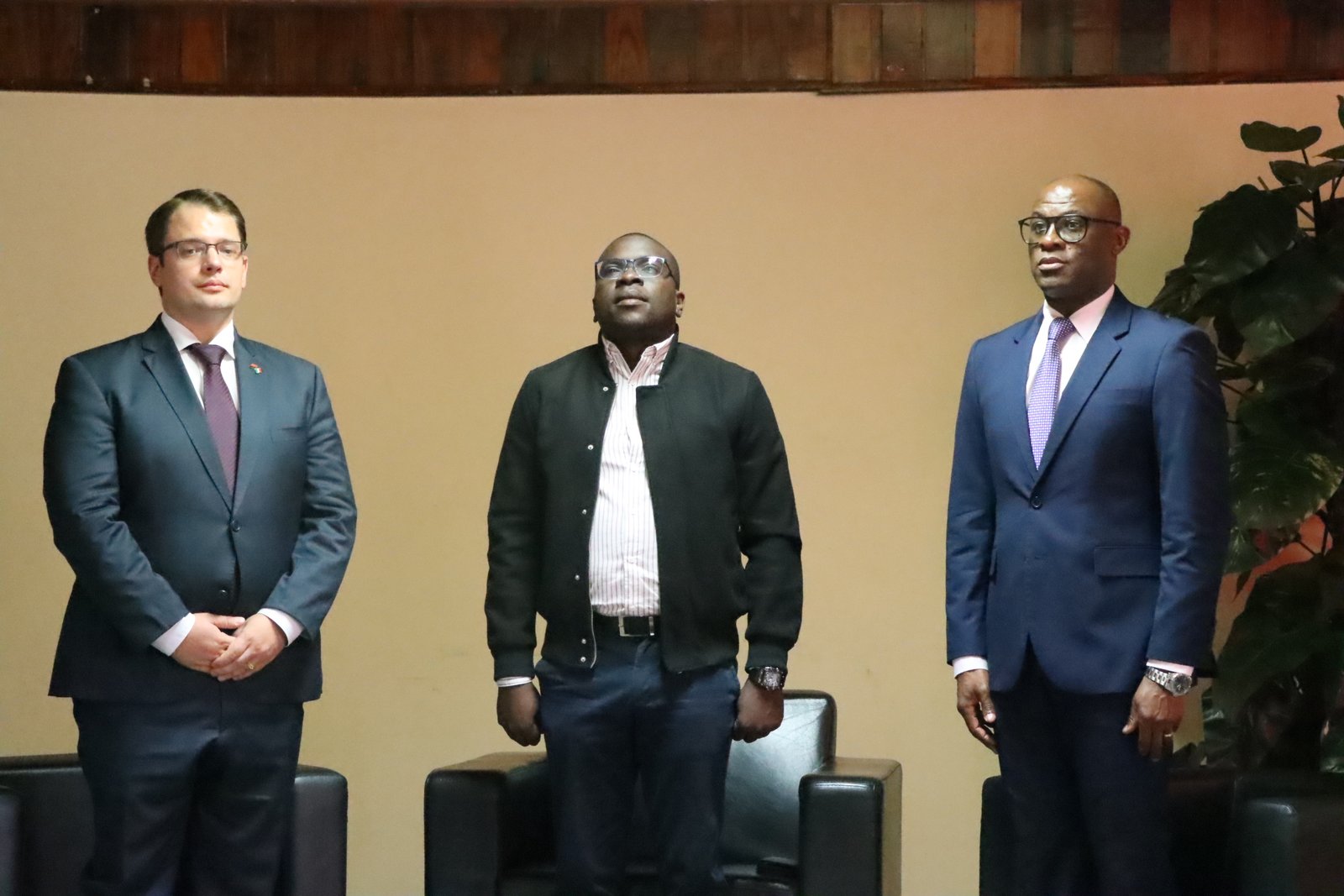 Visita do Embaixador da Hungria.