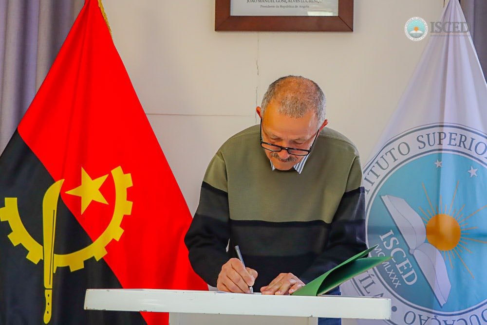 Tomada de posse Professor Ricardo Peña, ISCED-Huíla